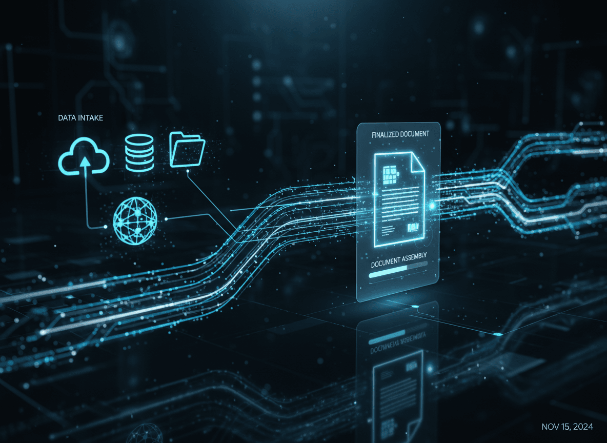 Creating a Complete Document from Multiple Sources